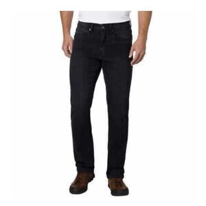 Urban Star Men’s Relaxed Fit Straight Leg Stretch Jeans Black 36x32 NWT